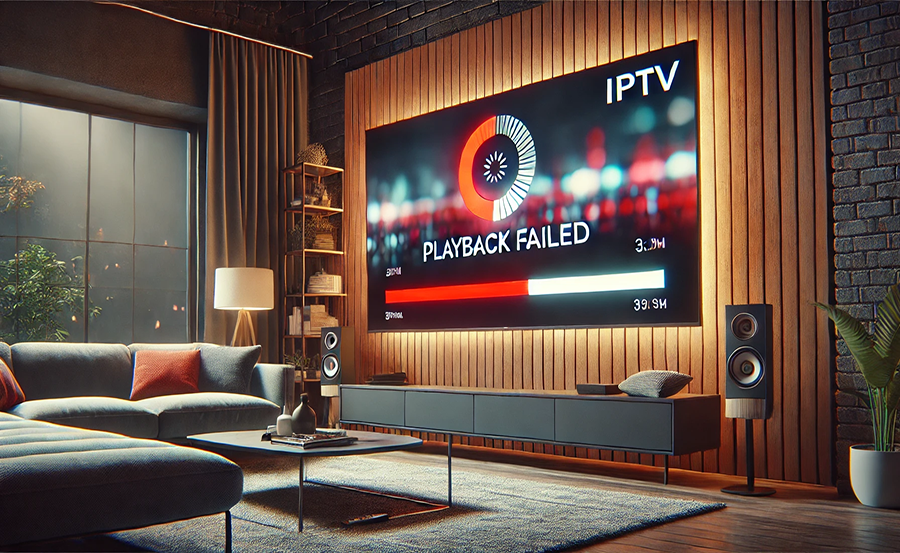 Common Causes of IPTV Playback Failed Errors and How to Fix Them